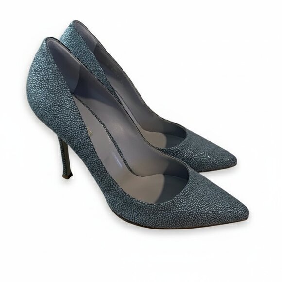 Sergio Rossi Pelle Piper PS Zinco Gray - P. Gomma - Like New - Picture 2 of 15